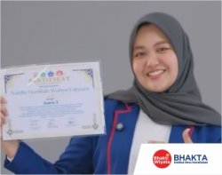 Perwakilan Mahasiswa S1 Keperawatan, Nabila Haniifah Wahyu Fayyaza Raih Juara III Artikel Ilmiah dalam Ajang Smart Nursing Competition di Stikes Wira Medika Bali (2025)
