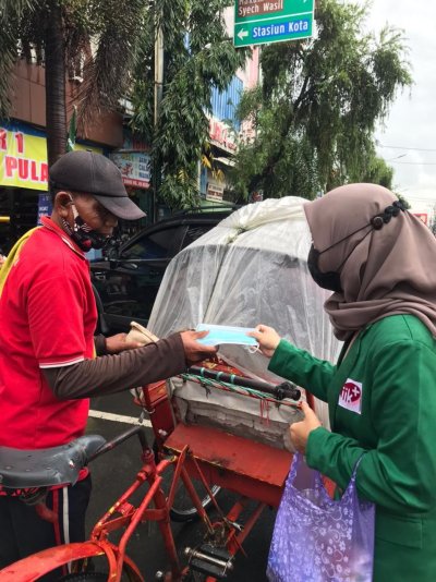 Bakti Sosial Kolaborasi dengan Rumah Zakat Kota Kediri Tanggal 27 Januari 2021 di Kediri