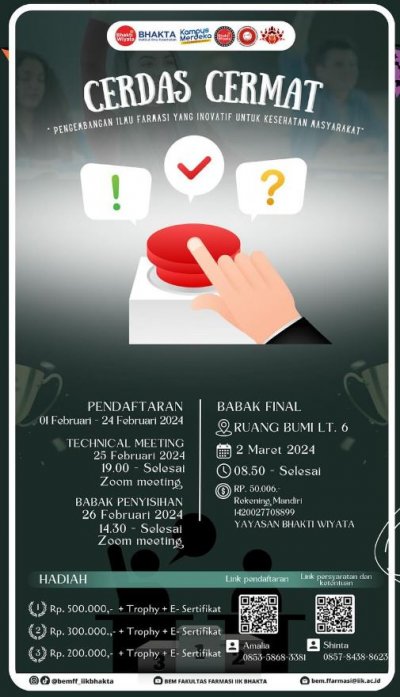 Lomba Cerdas Cermat Tingkat NASIONAL