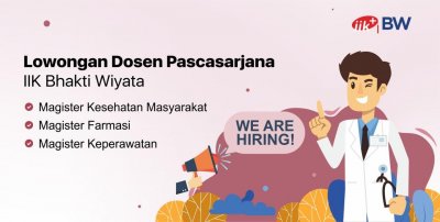 Lowongan Kerja Dosen Pasca Sarjana