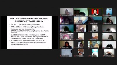 Dokumentasi Webinar Peranan Makanan dan Tanaman Herbal dalam Survival di Alam Bebas