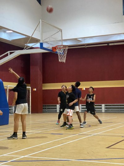Latihan UKM Basket