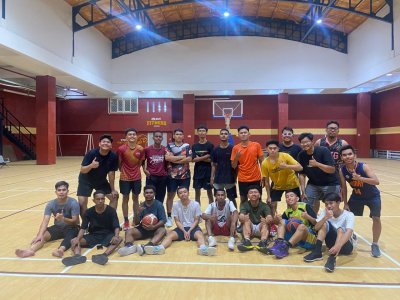 Latihan UKM Basket