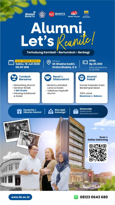 Alumni Lets Reunite! Siap-Siap Bernostalgia dan Bertemu Peluang Baru