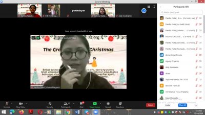 Perayaan natal secara virtual tahun 2020