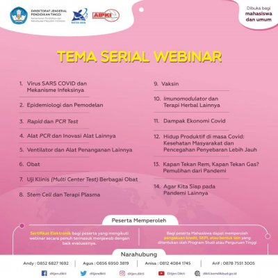 Serial Webinar Riset Konsorsium COVID-19