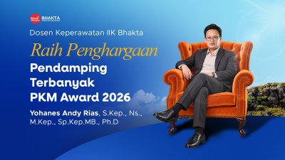 Prestasi Gemilang di PKM Award 2026: Dr. Yohanes Andy Rias Kembali Harumkan Nama IIK Bhakta