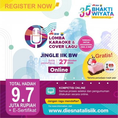 Break Your Limit: Diesnatalis IIK BW