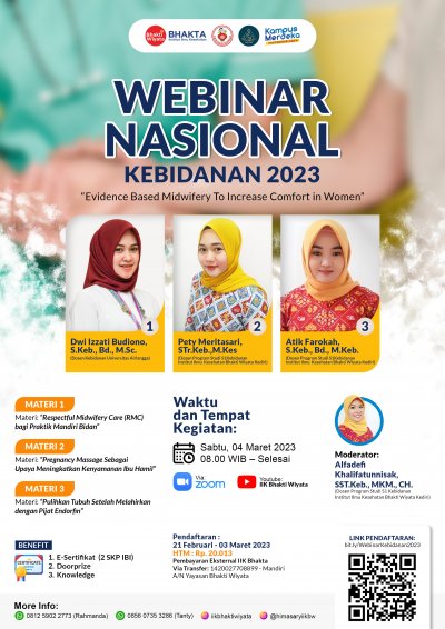 Webinar Nasional Kebidanan 2023 