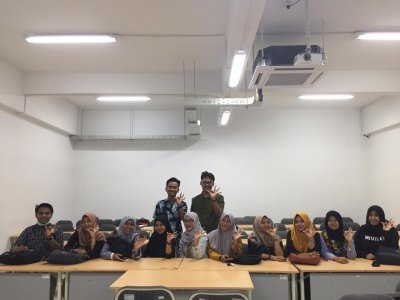 Salah satu kegiatan UKM Jurnalistik IIK BW