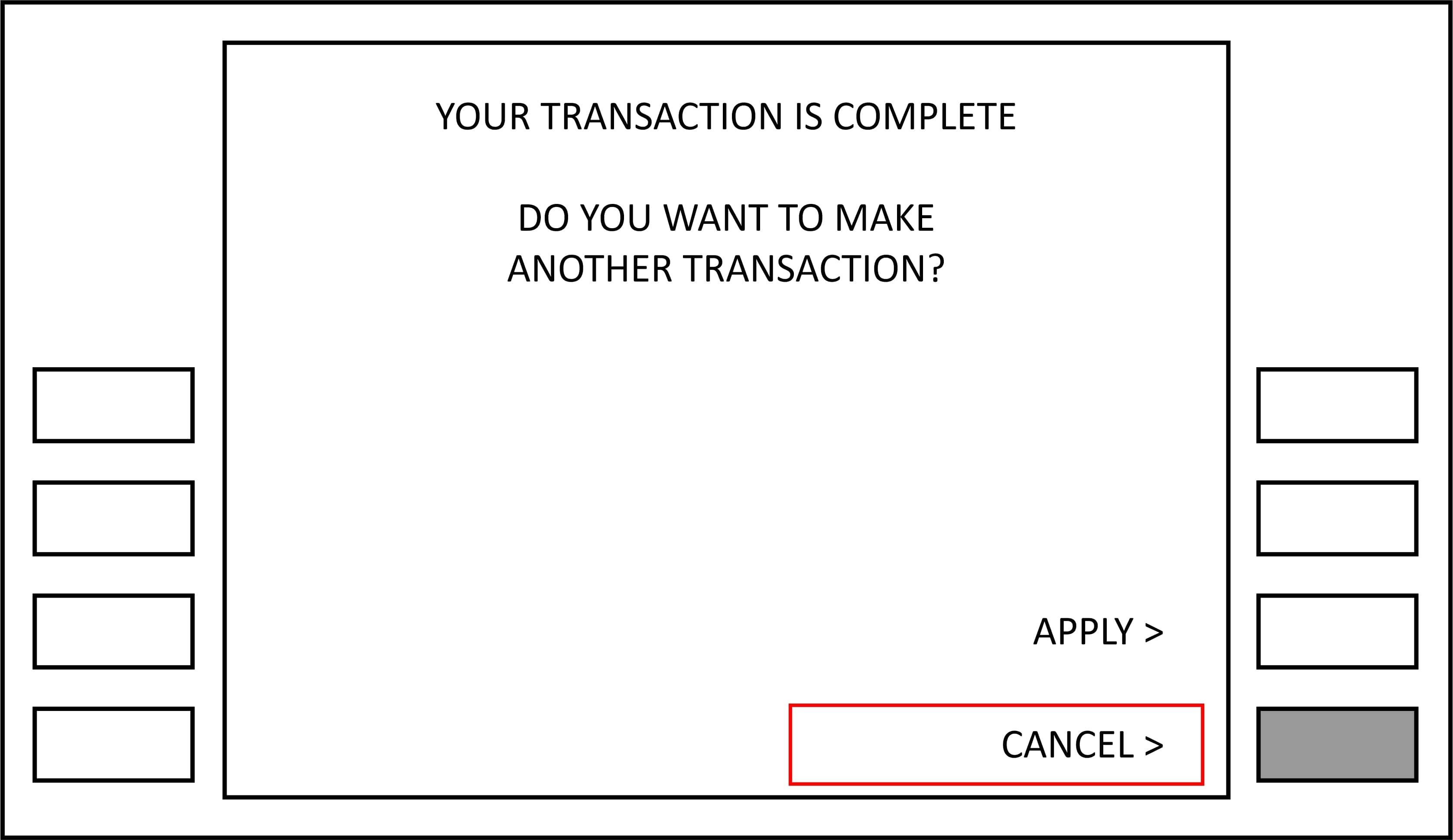 payment via bca atm machine step 7