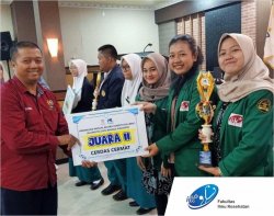 D3 RMIK Students Wins 2nd Place in the Indonesian Medical Record Competition (IMRC) on 01 February 2020 at Duta Bangsa University, Surakarta.