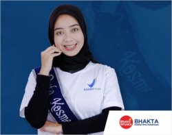 Nursing S1 student, Tanti Yuliana won 1st place and was appointed as the 2022 Safe Cosmetics Ambassador which was held by the Food and Drug Monitoring Workshop (POM) in May 2022.