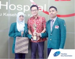 S1 Nursing study program is the runner up in the 2015 Indonesian Student Writing Competition, Universitas Tanjungpura