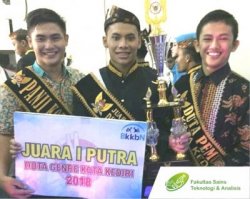 Nathanael Rhesa from the D4 Medical Laboratory Technology study program won 1st place as a Planning Generation Ambassador (GenRe) in Kediri City organized by the national population and Family Planning Agency (BKKBN) on March 16, 2018.  