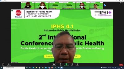 Bhakta IIK Kediri Undergraduate Public Health Study Program holds Indonesia Public Health Series 4 (IPHS 4)