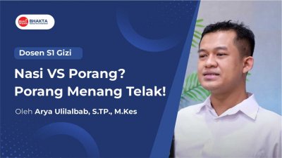 Nasi VS Porang? Porang Menang Telak!