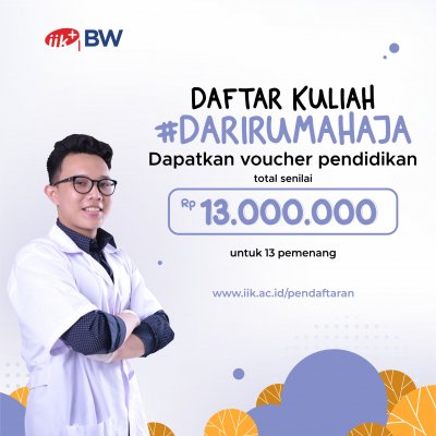 Dapatkan Voucher Pendidikan Total Senilai 13 Juta Rupiah