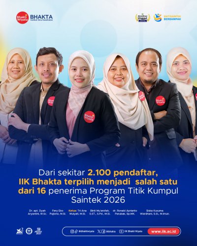 Beating 2,100 Applicants, IIK Bhakta Kediri Secures 2026 Saintek Gathering Point Program