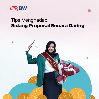 Cerita mahasiswa IIK BW Jalani Sidang secara Daring