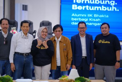 Kolaborasi alumni IIK Bhakta untuk terus memberi dampak bagi masyarakat.