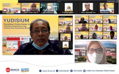 43 Mahasiswa Profesi Dokter Gigi IIK Bhakta Ikuti Yudisium Semester Gasal TA.2021/2022  