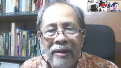 Rektor IIK BW Prof. Dr. Mohammad Zainudin.,Apt mengajak generasi milenial bersatu melawan Covid-19 dan Narkoba