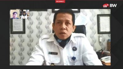 AKBP Bunawar, S.H Kepala BNN Kota Kediri berpesan kepada mahasiswa IIK BW untuk menjadi contoh generasi sehat tanpa narkoba.