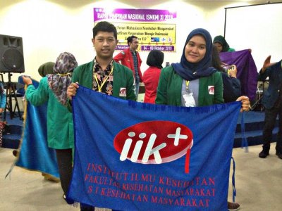 IIK Bhakti Wiyata Public Health Faculty Student Delegation Participates in ISMKMI RAPIMNAS Activities in Riau