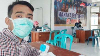 Alumni S1 Kesehatan Masyarakat IIK BW Jadi Relawan Penanganan COVID-19 di Madura