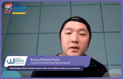 Founder Rahasia Gadis Berikan Tips Sukses Berbisnis Online kepada  Mahasiswa IIK BW 