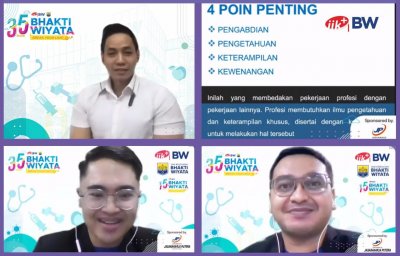 Praktisi Medicolegal Bagikan Tips Menjadi Nakes Milenial kepada Mahasiswa IIK BW