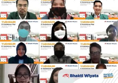 Dekan FKG IIK Bhakti Wiyata, Multia Ranum Sari, drg., M.Med.Ed berharap para mahasiswa tidak terlena dengan euforia karena jenjang profesi telah menanti. 