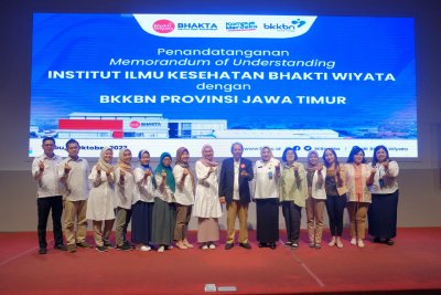 Kolaborasi BKKBN Provinsi Jawa Timur dan IIK Bhakta sangat diharapkan dapat menurunkan angka stunting di wilayah Kediri