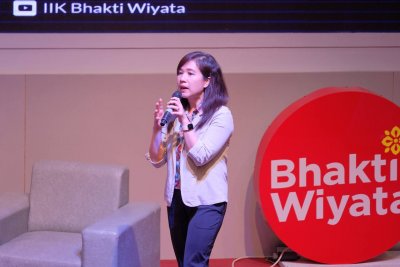 Ketua Pelaksana Human Capital dan Infrastructure Ibu Cindy Caroline S., PhD memotivasi jajarannya untuk mewujudkan visi dan misi Yayasan Bhakti Wiyata